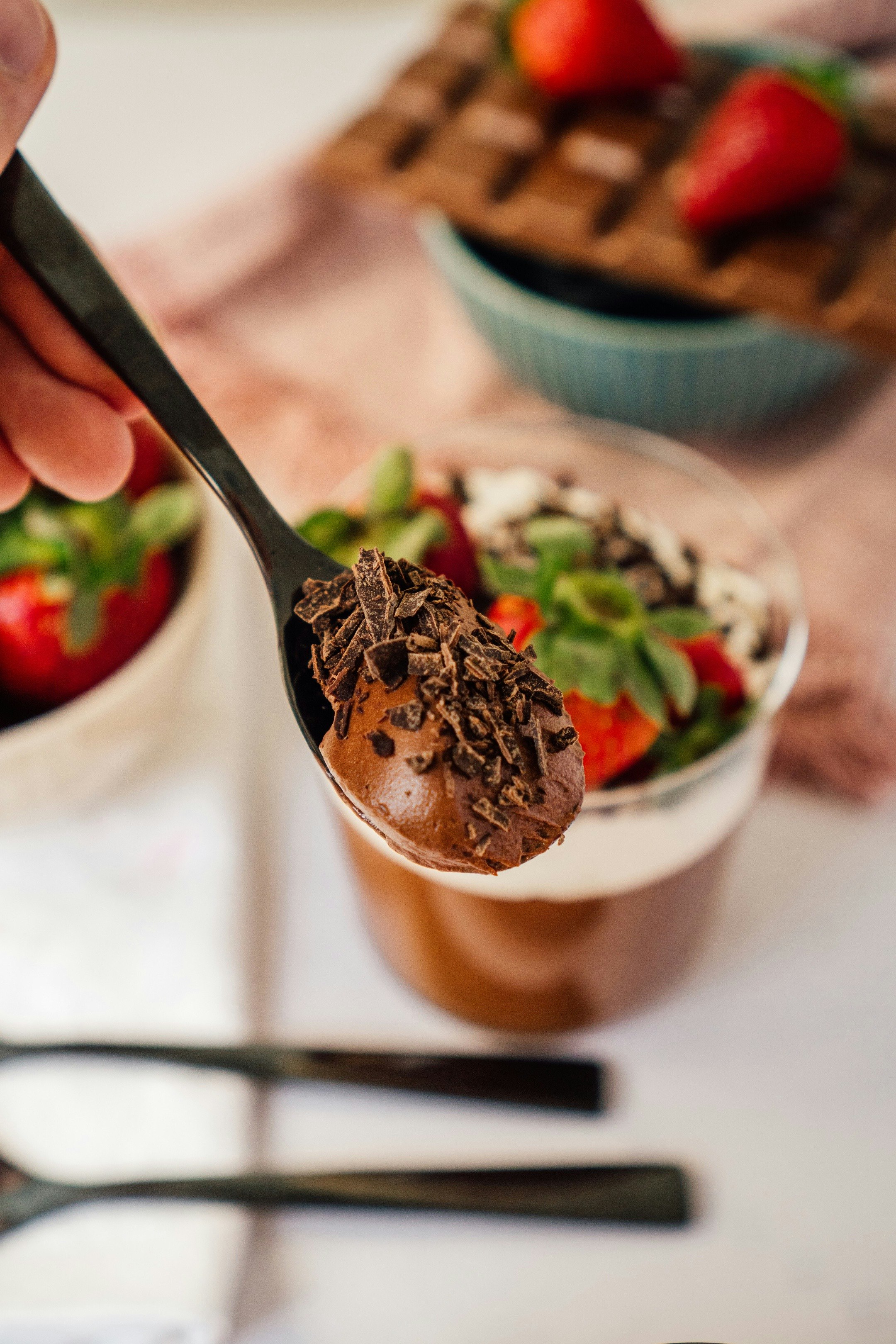 stainless steel spoon on white ceramic bowl